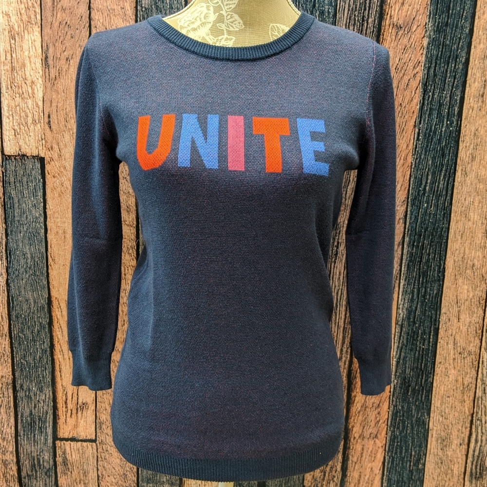 Modcloth Unite Sweater in Navy
